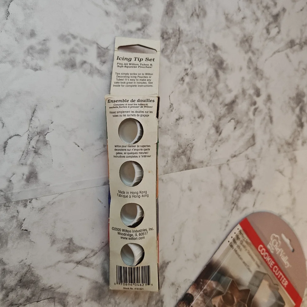 Cookie Cutter Set and Icing Tip Set